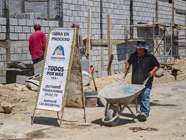 Continúa la construcción del Centro de Rehabilitación para Adicciones en Ramos Arizpe