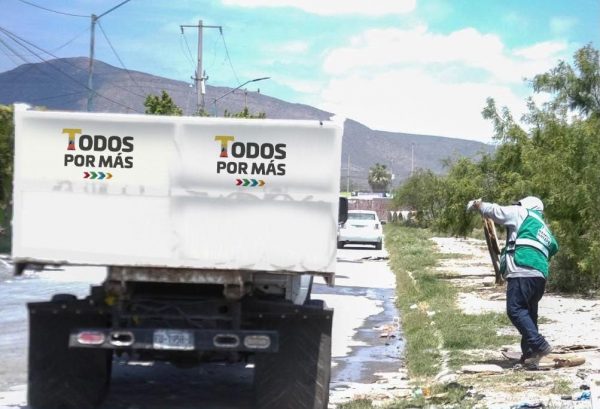 *Mantiene Ramos Arizpe acciones permanentes de limpieza en la ciudad*