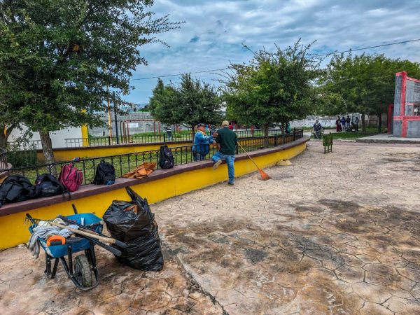Trabaja Gobierno Municipal en el mantenimiento de espacios públicos