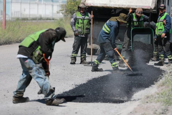 Mejora Javier Díaz asfalto en bulevar de Misión Cerritos